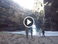 WATCH: Surfing In An Amazing Cave In Ballybunion