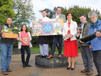 Looking forward to the Tralee Food Festival which takes place from September 22-24 were, Yomk Oviedo and Mayrinfer Ambrano of Transition Kerry, Paul Cotter, Croí Restaurant; David Scott, Tralee Chamber Alliance; Mayor of Tralee Norma Foley; Kevin O'Connor of Croí Restaurant and Sylvia Thompson of Transition Kerry. Photo by Dermot Crean