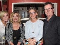Amy Smith, Lorraine Smith, Brid Murphy and Roger Harty at the Four Corners of Kerry Final Heat held in the Brogue Inn on Friday night. Photo by Lisa O'Mahony.