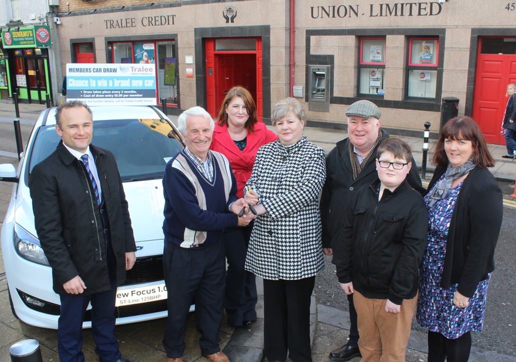 Roberta Receives Early Christmas Present From Tralee Credit Union