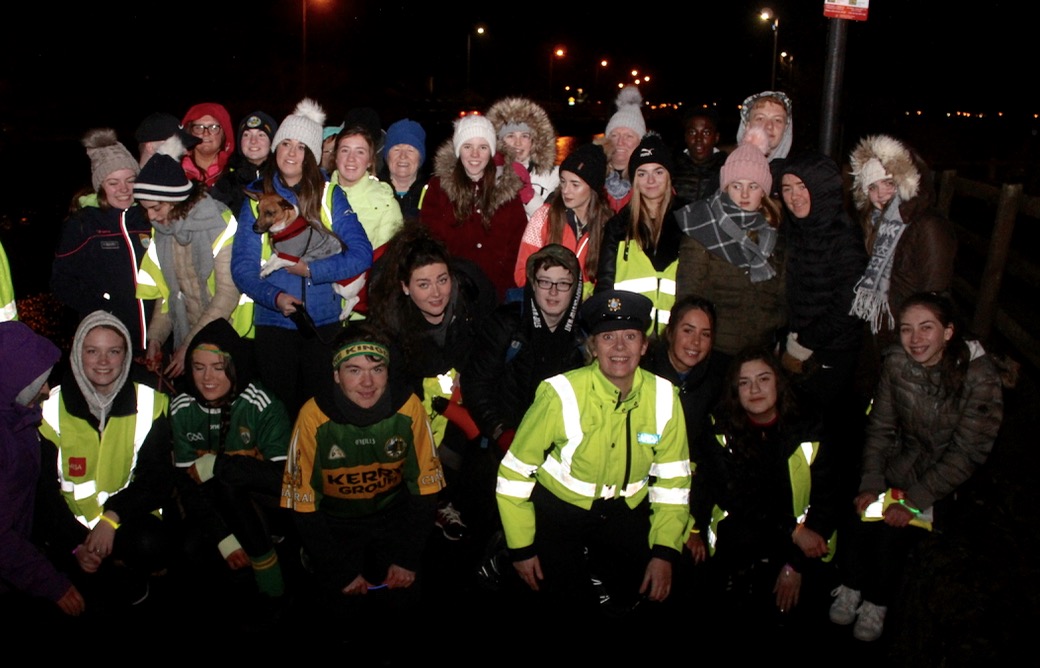 PHOTOS: Mercy Mounthawk Students Brave Elements For Walk By The Canal