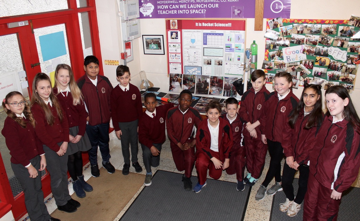 Moyderwell Pupils Display Project At BT Young Scientists Exhibition