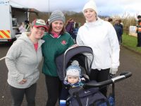 Amy O'Brien, Norma and Cathal Scanlon and Lorraine Goodall at the finish of the 'Operation Transformation' Walk from Tralee Bay Wetlands on Saturday morning. Photo by Dermot Crean