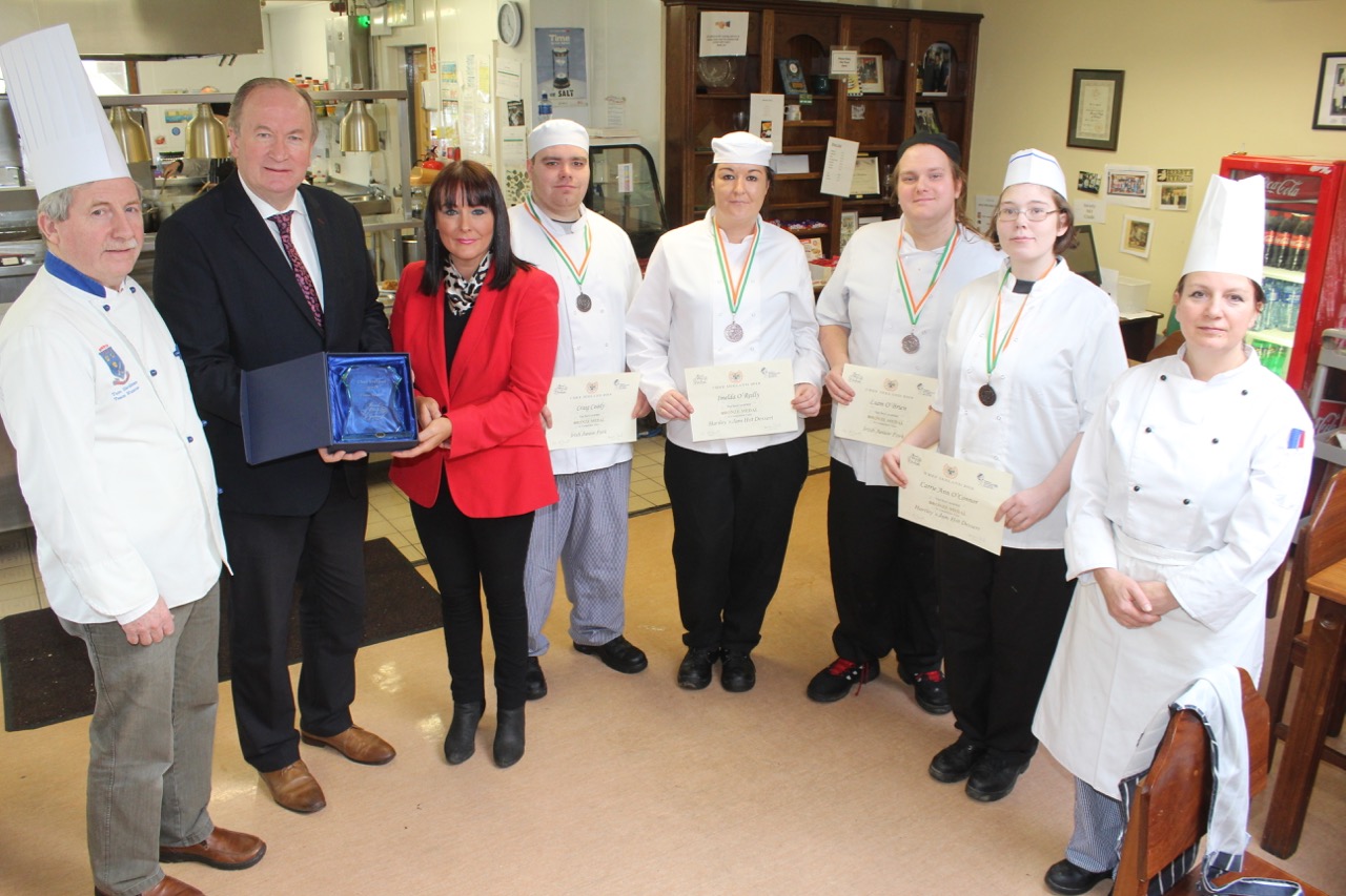 Four Return To NLN Centre In Tralee With Chef Ireland Medals