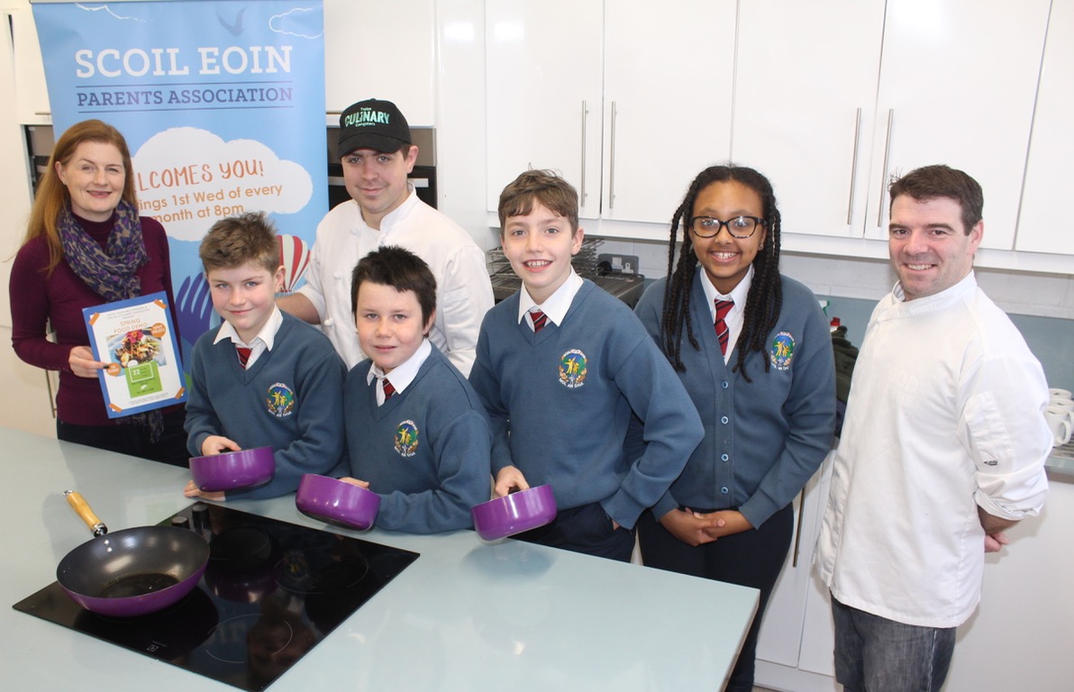 Scoil Eoin Teams Up With Gangsters For Cookery Demo