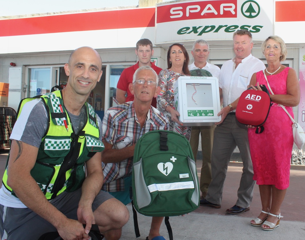 Defibrillators Presented To Foley’s SPAR And First Responders After Fundraiser