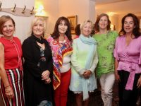Mary O'Donoghue, Mena Nolan, Maureen O'Mahony, Bernie Finnerty, Cathy O'Brien and Maureen Clifford at the Midsummer Ladies Lunch at the Oyster Tavern on Saturday afternoon. Photo by Dermot Crean