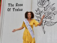 Rose of Tralee 2018, Kirsten Mate Maher in the Town Park on Wednesday morning. Photo by Dermot Crean