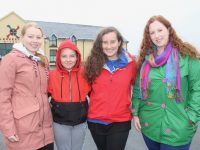 Ciara Rogers, Holly O'Brien, Gemma O'Connell and Carol Hickson at the Tony O'Donoghue Memorial Walk on Saturday from Blennerville Windmill. Photo by Dermot Crean