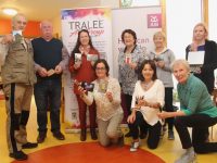 Members of Tralee Art Group at Baile Mhuire for Culture Night on Friday. Photo by Dermot Crean