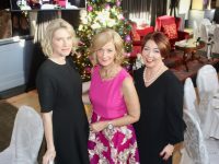 Host Deirdre Walsh (centre) with special guests Pamela Flood and Mary O'Donnell at the Radio Kerry Talkabout Tea Party at Ballygarry House Hotel on Sunday. Photo by Dermot Crean