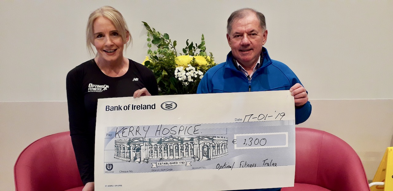 Michelle’s New Year’s Eve Run Raises €1,300 For Kerry Hospice