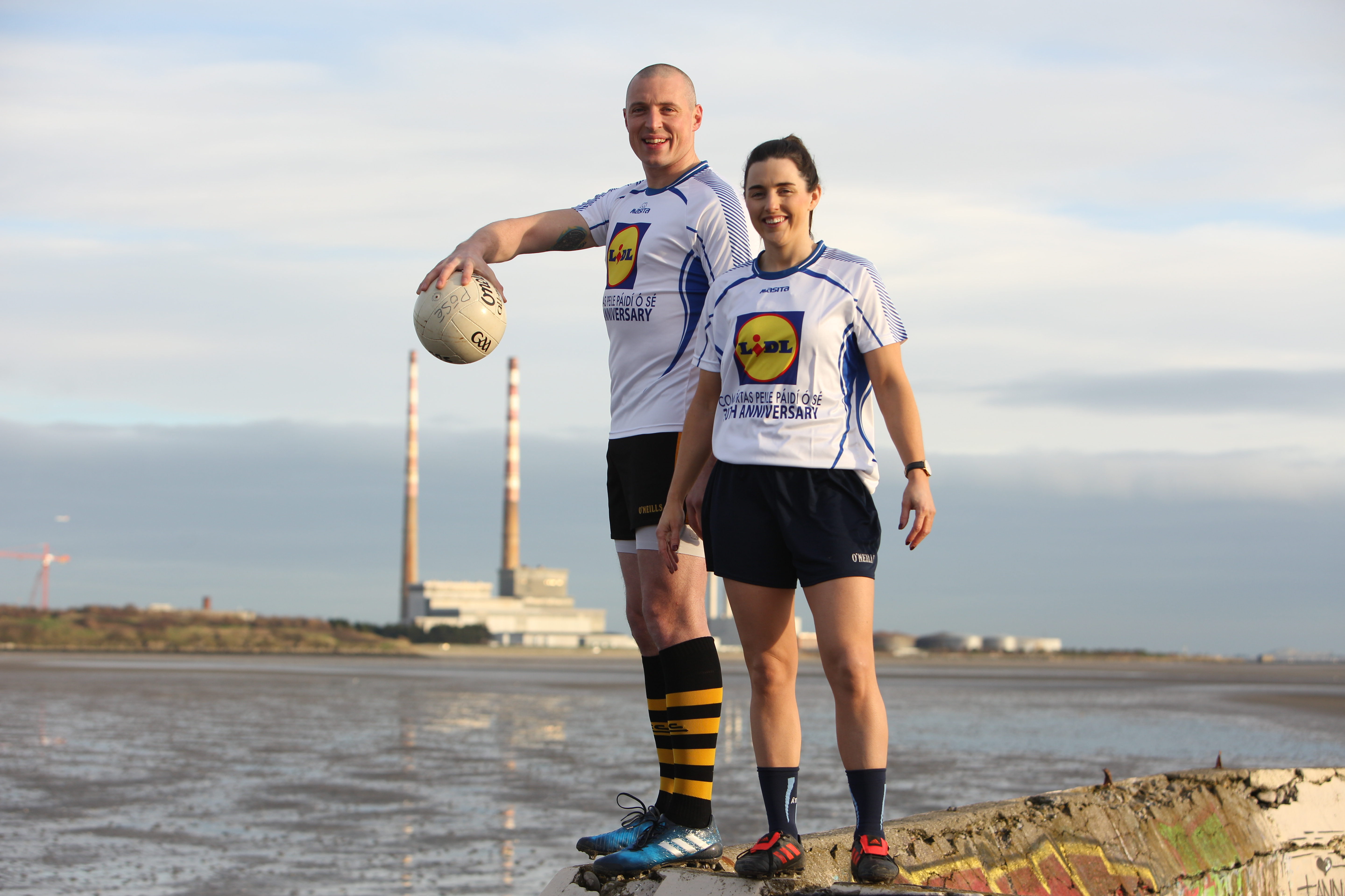 Kieran Donaghy Helps Launch Comórtas Peile Páidí Ó Sé 2019