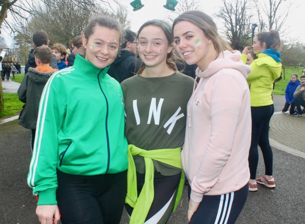 PHOTOS: Aidan And Bernard Join Gaelcholáiste Students For 5k Run