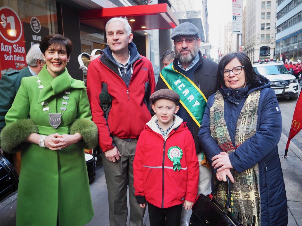 PHOTOS: Mayor Joins 2,000 Kerry People At New York St Patrick’s Day Parade