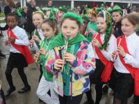 Participants in the Scoil Eoin St Patrick's Parade. Photo by Dermot Crean