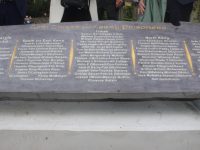 The memorial containing the names of 108 people involved in the 1916 Rising in Kerry.