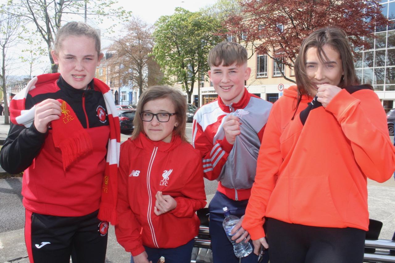 Dynamos Kids Enjoy Trip To See Liverpool And Irish Legends In The Aviva