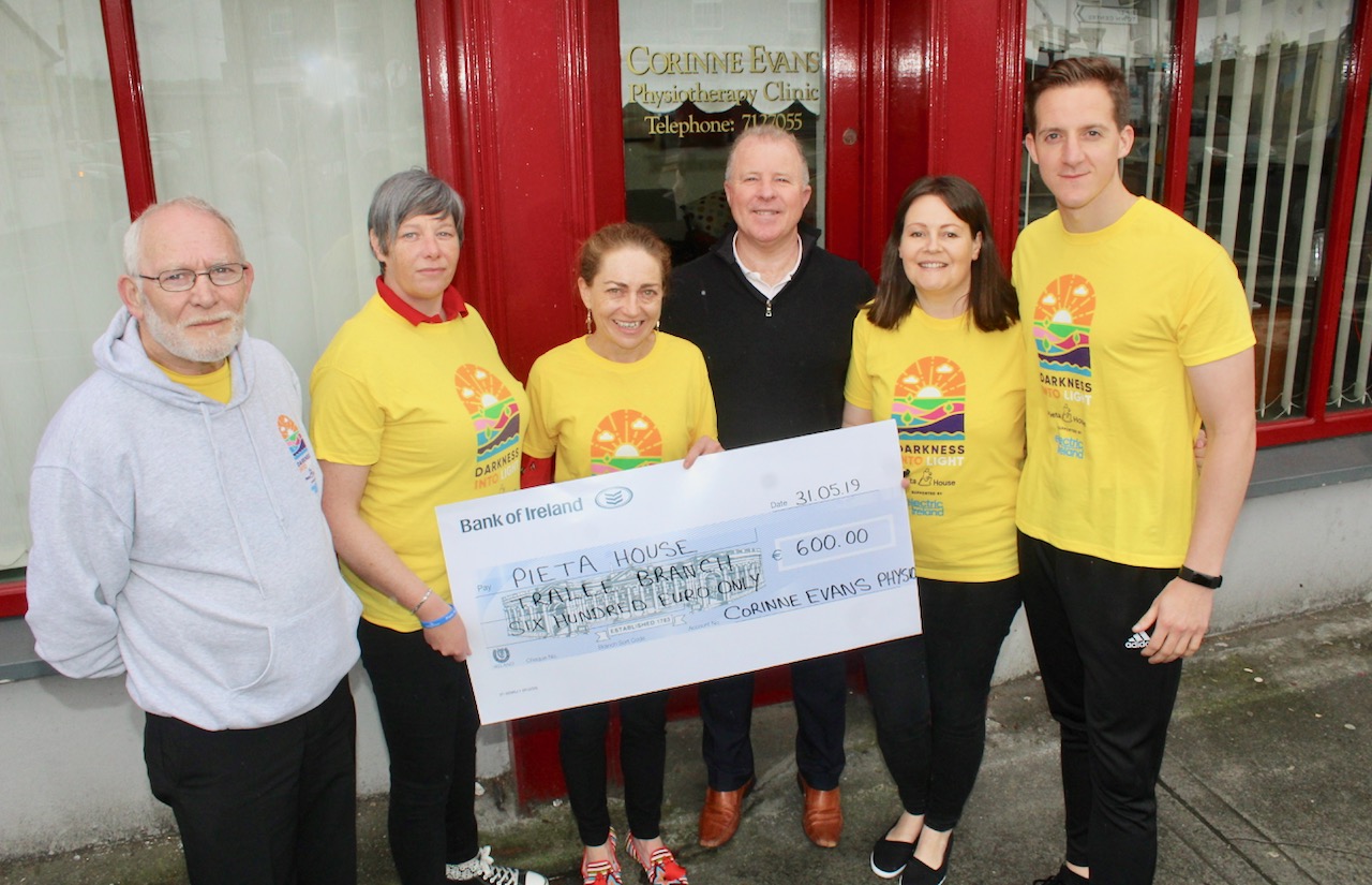 Local Physiotherapist Raises €600 For Darkness Into Light Tralee