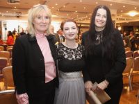 Cathy Crowley, Erin Lonergan and Dorota Szostawka at the Kerry ETB Graduation at The Rose Hotel on Thursday night. Photo by Dermot Crean