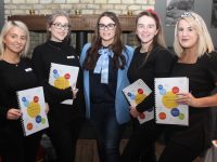 Jennifer Rock, aka The Skin Nerd, with CH Tralee staff Katie McCarthy, Eilish Griffin, Michaela Horan and Amy Leahy at The Ashe Hotel on Thursday. Photo by Dermot Crean