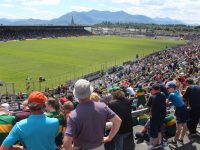 Fitzgerald stadium filling up for the match on Sunday. Photo by Dermot Crean