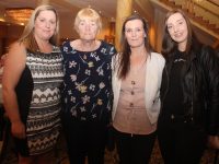 Marina Holden, Mary Ward, Catherine Holden and Shannon Ward at the DJ Curtin concert in the Brandon Hotel on Friday night. Photo by Dermot Crean