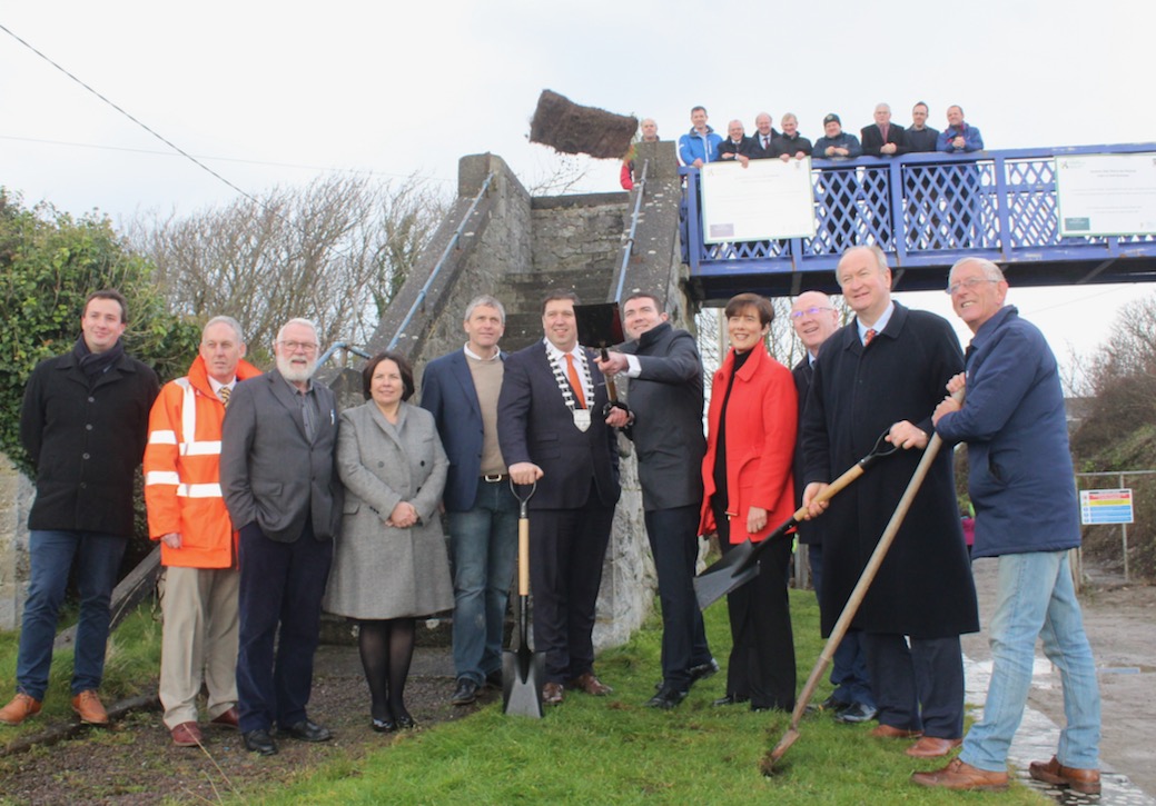 Minister Turns Sod On Two Multi-Million Euro Greenway Projects