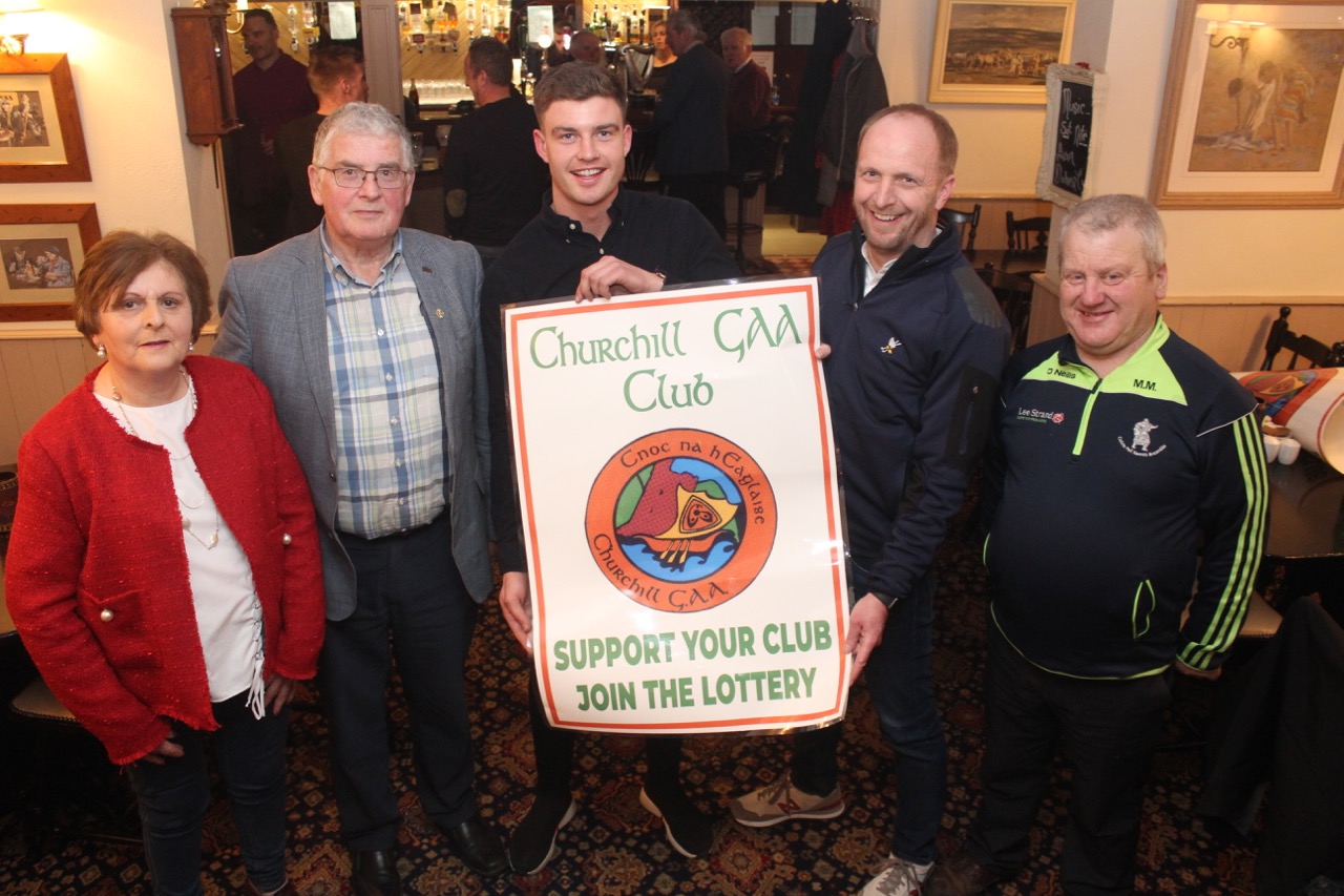 Churchill GAA Relaunches Club Lotto