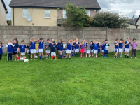 Some of Kerins O’ Rahilly’s U6 girls and boys posing for a photo during Juvenile Academy last Sunday in Ballyrickard