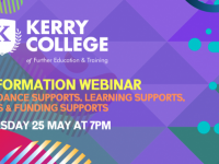 Kerry College Webinar On Supports Available To Students