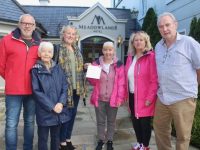 At the presentation of €500 to the Phoenix Women's Centre on Tuesday were Gerard Collins, Philomena Duggan, Marian Fitzgerald, Sharon Roche, Mandy Landers and Cormac Williams. Photo by Dermot Crean
