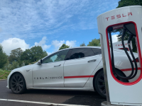The Tesla Supercharging Station in Ballygarry.