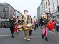 The National Circus Festival Of Ireland parade through the streets of Tralee on Sunday. Photo by Dermot Crean
