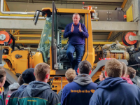 Peter Smith from Pat O' Donnell & Co. Volvo facilitating a training day for students and staff at MTU.