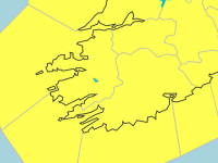 Met Éireann Issues Status Yellow Rainfall Warning For Saturday