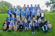 The Tralee Harriers athletes who won medals at the Kerry County Championships. Photo by Dermot Crean