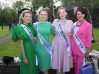 Bernadette O'Connor, Heather Grey, Jennifer O'Connor and Samantha Stackpoole before embarking on the Kerry Rose Tour on Saturday. Photo by Dermot Crean