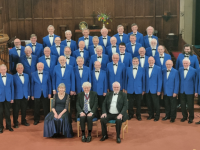 The Gledholt Male Voice Choir from Huddersfield.