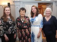 Evelyn O'Connell, Ena O'Connell, Carmel O'Connell and Julie Moriarty at the Meadowlands Hotel for a summer social event to launch the new Women's Shed. Photo by Dermot Crean