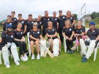 The Oystercatchers cricket team with coach Brian Hehir. Photo by Dermot Crean