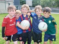 Youngsters at the Na Gaeil GAA Summer Camp on Wednesday morning. Photo by Dermot Crean