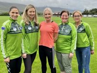 Launching St Pats new running programme at the club on Friday evening were Fiona Costello, Jenny Higgins, Michelle Greaney, Brigid O’Riordan and Norma Flynn.