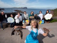 Niamh O'Kennedy, Murphy's Icecream, Donal Moriarty, Dingle Distillery, Marie Holden, 'West of Dingle Foods', Rosalyn O'Connor, New Product Development Manager, Murphy's Ice-Cream Dingle, Matthew  O'Grifin, Chariperson and Trevis Gleason, Corca Dhuibhne Food Network pictured pictured at Dooneen Pier overlooking the Three Sister Hills on Slea Head at the launch of The Dingle Food Festival in County Kerry which will take place from Friday 30th September to Sunday 2nd October when the streets of Dingle will once again come alive showcasing the very best of Irish food and drink. 
Photo: Don MacMonagle

repro free photo
Further info: naimh@niamh.com



LOCAL CATCH for DINGLE FOOD FESTIVAL
For immediate release…..

Excitement is already building for the return of the Dingle Food Festival. After a two year absence, the hugely popular festival returns to its annual slot in the calendar, the first weekend of October. 
Running this year from Friday 30th September to Sunday 2nd October, the streets of Dingle will once again come alive showcasing the very best of Irish food and drink. 

The 2022 festival, will have a special focus on local food and local producers. Saturday will see the launch of a new food network group: “Bia Dingle”. The network aims to support and promote producers, farmers, fisherman and all those involved in food on the Dingle Peninsula. The Peninsula is home to many passionate producers, including Annascaul Black Pudding, Bean in Dingle Coffee, Dingle Distillery, Dingle Sushi, Murphy’s Ice Cream, Ted Brown Crab and West of Dingle Sea Salt. Spokesperson for the festival, Niamh O’Kennedy said, ”this is such an exciting time for food on the peninsula, with new food producers, growers, sustainability projects and food experiences, what better place to showcase this, than at the Dingle Food Festival”

Over the course of the weekend, there will be cookery demo’s in St. James Church, where talented chefs from across Ireland and from Dingle town will be cooking up delights in the historic St. James church, including Chef Peter McGrattan, from Dublin restaurant, Chapter One. Numerous workshops including bee-keeping, herb growing, wild flower arranging along with delicious and informative cheese and wine tastings will also be taking place. On Saturday evening ‘An Turas Mór – Homecoming Kerry’ will be launched with a spectacular fire show followed by evening fireworks. An Turas Mór is a Kerry County Council initiative to bring home Kerry Diaspora during the month of October.
Over the weekend Blas na hEireann, which is the biggest competition for quality Irish produce on the island of Ireland, will announce who has won Gold, Silver or Bronze in their category. (More info @  www.irishfoodawards.com)

Now in it’s 14th year the festival highlight is of course the famous Dingle Taste Trail. Mouthwatering tasty delights are on offer in the pubs, shops, restaurants, galleries and cafes throughout Dingle town. This year over 50 locations have signed up for the Taste Trail, as the thousands who descend on the town, use the special taste trail tickets to purchase some of the finest food Dingle has to offer. Why not try a Murphy's Ice Cream Chocolate and Caramel Ice Cream Cake Slice or a Murphy’s Mocktail - Frozen raspberry drink containing cold pressed lemon juice with hints of ginger and cayenne pepper. Dingle Chef Louise Brosnan and proprietor of food truck Mex West, will be offering corn nachos with Dingle goats cheese and Annascaul Black Pudding crumble…enough said!

This will all take place amidst a huge Farmer’s Market which takes over the pedestrianised streets of Dingle town. Combined with on street entertainment, live music and a free programme of children’s events it’s no wonder the festival won Ireland's Favourite Food Experience at the Irish Independent Readers Travel Awards in 2020.