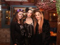 Emma Carmody, Victoria Tynan and Alison Tynan at the Dirty Disco in The Mall Tavern on Sunday. Photo by Dermot Crean