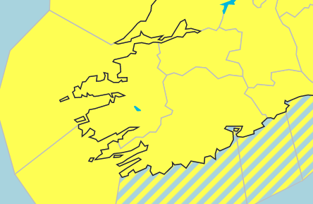 Status Yellow Rain And Wind Warning For Wednesday