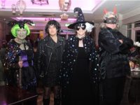 Sonia Elston, Mary Nash, Joan Prendergast and Eamonn Mac An Bheatha at the Tralee Toastmasters Halloween Party on Monday night. Photo by Dermot Crean
