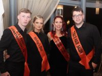 Conor Walsh, Ciara Leen Sandra Naughton and Conor O'Sullivan at the Ballyheigue GAA Strictly Come Dancing at the Ballyroe Heights Hotel on Saturday night. Photo by Dermot Crean
