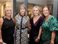 Pauline O'Donoghue, Denise O'Sullivan, Elaine Egan and Karen White at the Hope Social in aid of Comfort For Chemo Kerry at the Ballyroe Heights Hotel on Saturday night. Photo by Dermot Crean