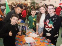 Youngsters at the Scoil Eoin Festive Fair on Sunday. Photo by Dermot Crean